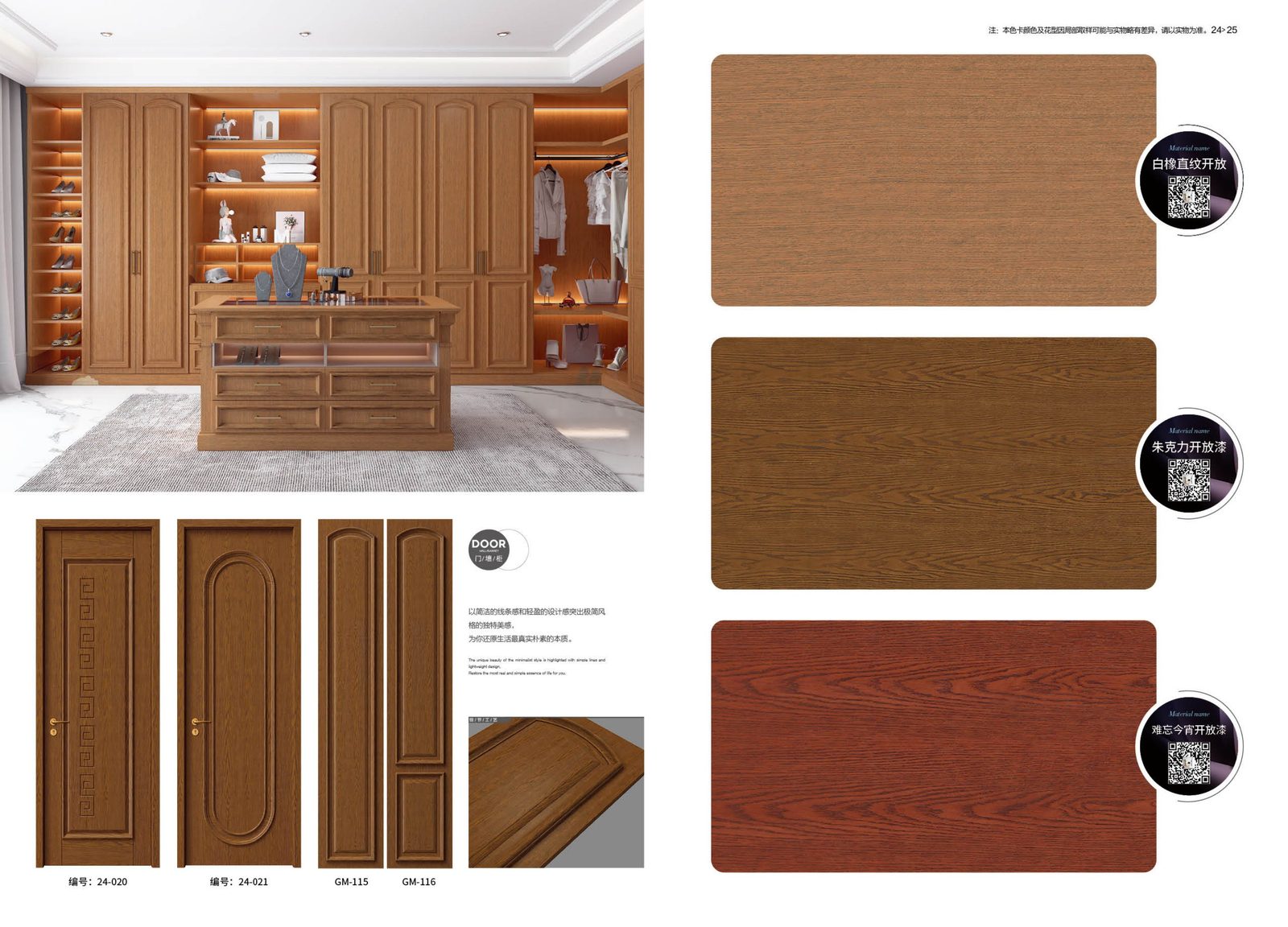 Solid Wood Lacquered Door Style 13