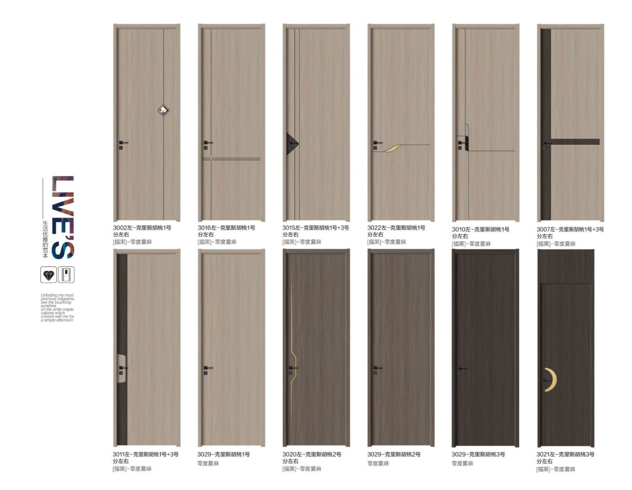 Scent-Free Coating-Free Door Style 08