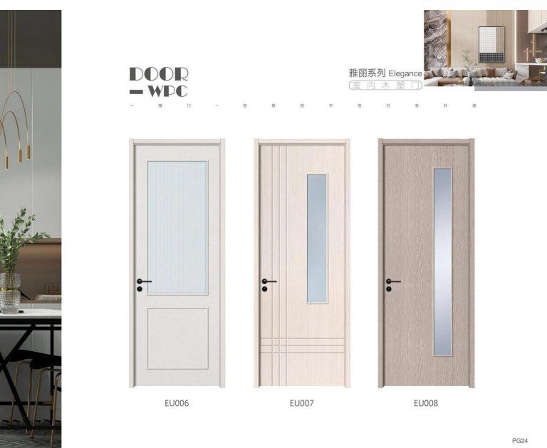 WPC Moisture-Proof Resin Door Style 24